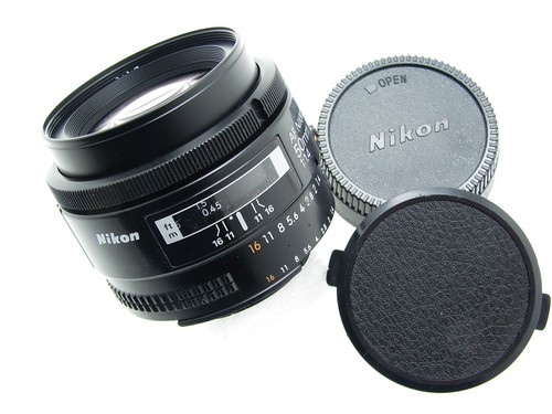 Nikon 50mm nikkor af - f/1.4,