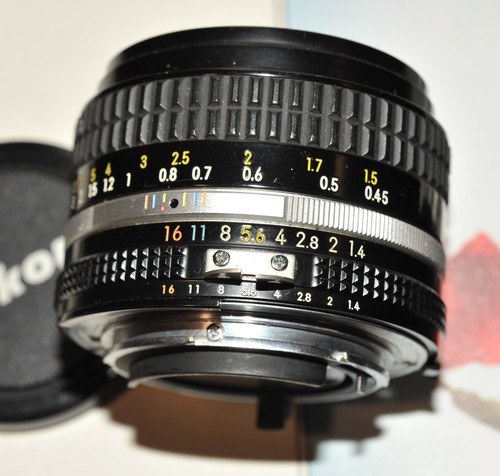 Nikon nikkor 50mm 4 mf - nikon,