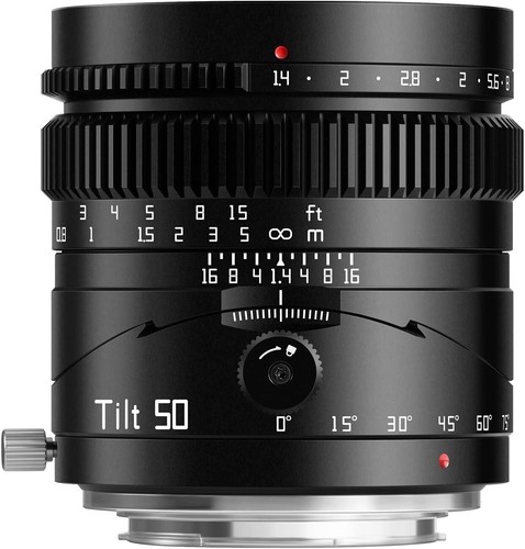 Ttartisan 50mm tilt - f1.4, full