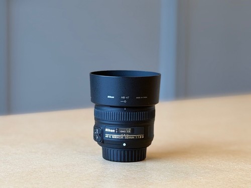 Nikon 50mm 8 g per - f1.8,