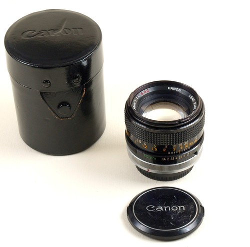 Canon 50mm s c ssc - fd, f1,4